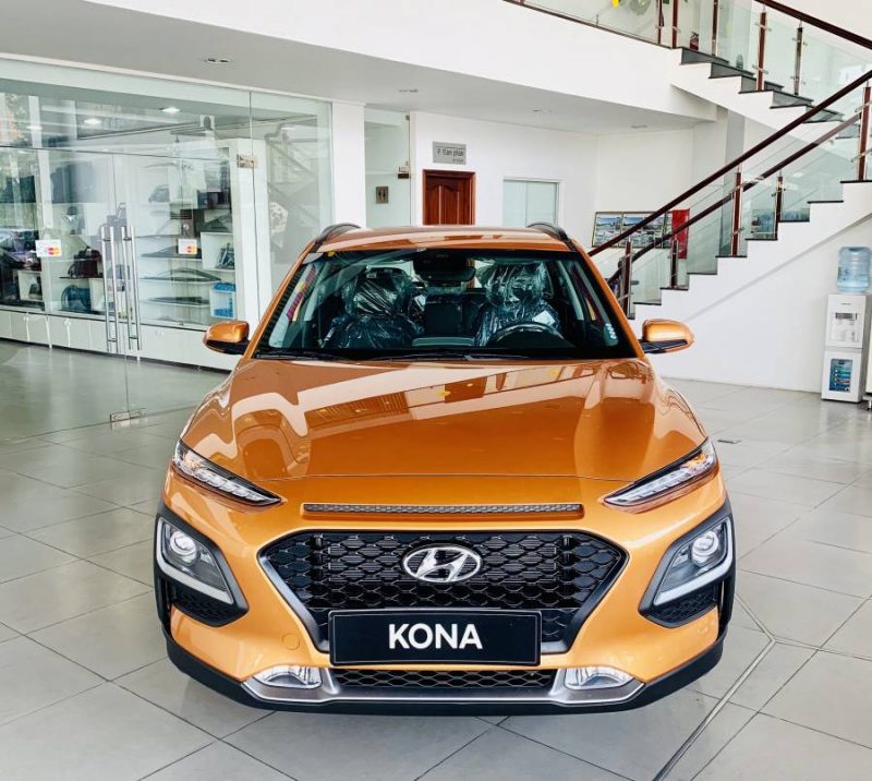 Hyundai Kona 2021 màu cam