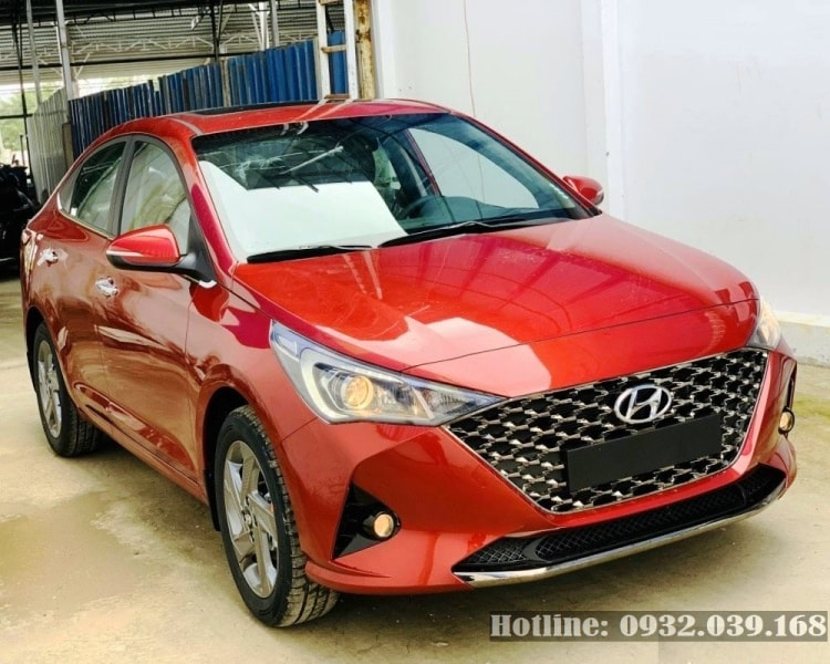 Hyundai Accent 2021 bản đặc biệt màu Đỏ