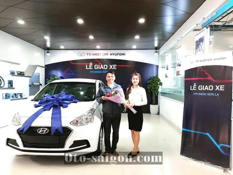 giá xe Grand i10 sedan đuôi dài tại Hyundai Sơn La
