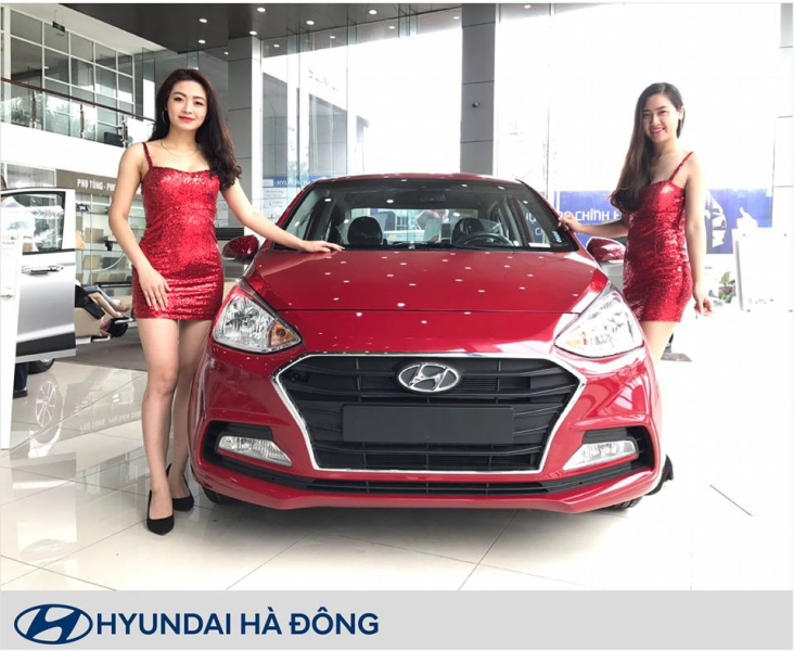 giá xe hyundai i10 sedan tại Hyundai Hà Đông