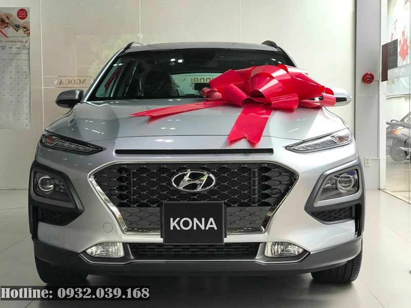 Hyundai Kona 1.6 Turbo 2019 màu bạc