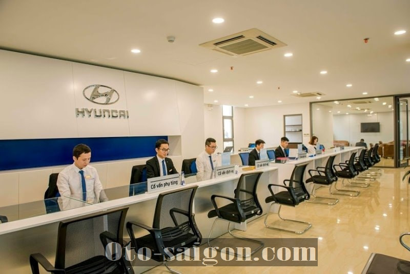 Phòng Dịch Vụ đại lý Hyundai Đông Đô Tam Chinh